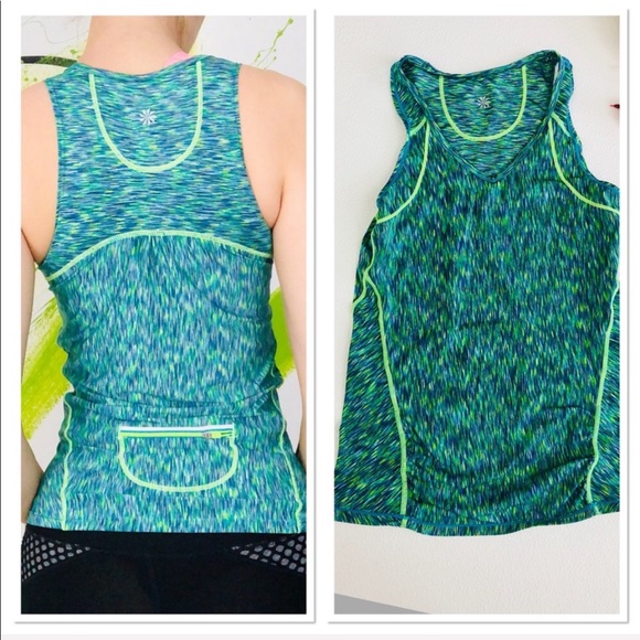 Athleta burnout running tank reflective stripe - Picture 6 of 8